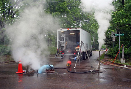 边坝CIPP热固化修复技术